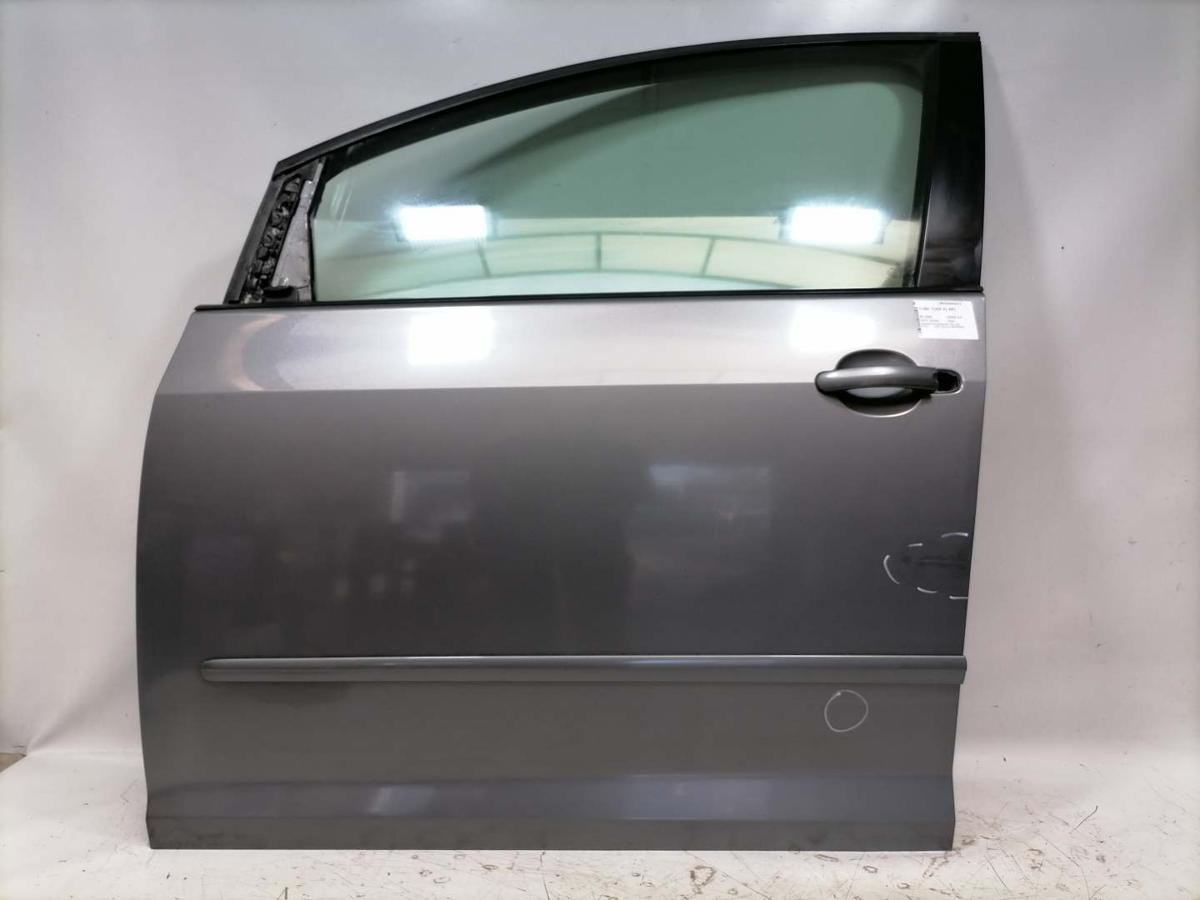 VW Golf Plus 2 original T&uuml;r vorn links LA7T United Grey Rohbau Bj.2009